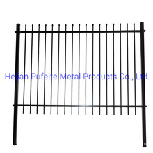 Residential & Commercial Ornamental Steel Wrought Iron Fence.